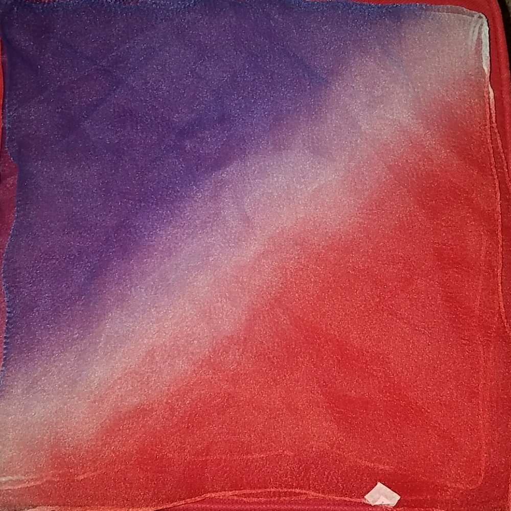 Red White Blue 1950's Nylon Hair Scarf 4th of July